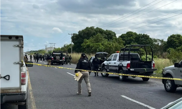 Balacera y fuerte operativo policiaco en Medellín, Veracruz