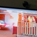 Catemaco estremece: Ocurre explosión de pirotecnia durante procesión a la Santa Muerte; un hombre quedó sin piernas y en peligro de muerte