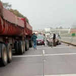 Carambola en la autopista Veracruz-Puebla