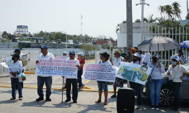 🙍‍♀️EX-TRABAJADORES PORTUARIOS LIBRAN DENUNCIAS EN LA FGR