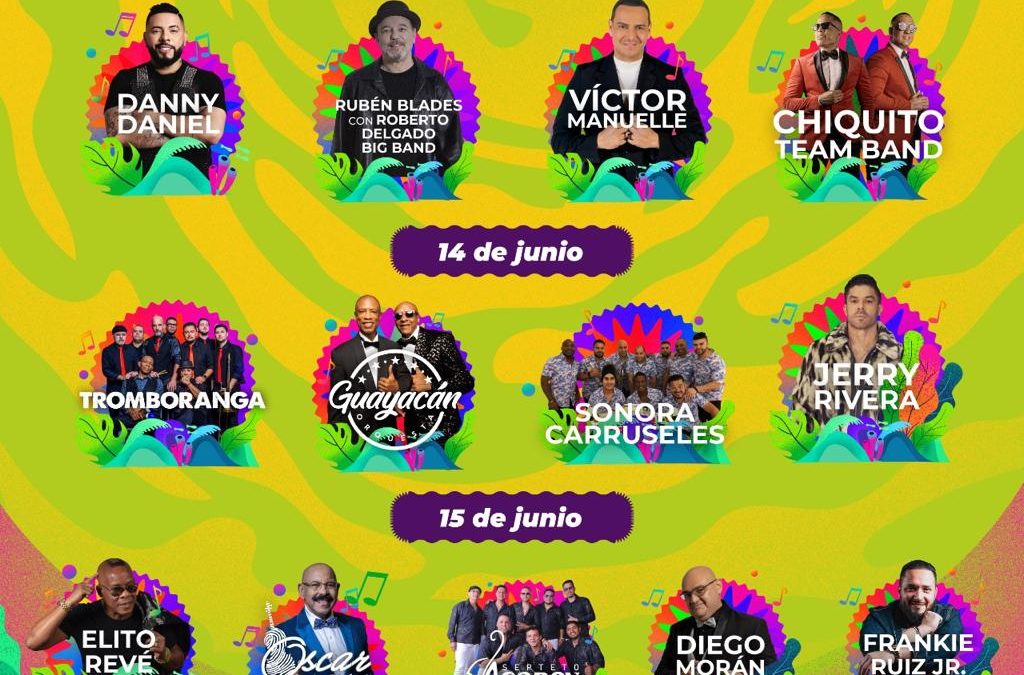 DIEGO MORÁN, FRANKIE RUIZ Jr. Y CHIQUITO TEAM BAND EN EL SALSA FEST 2024