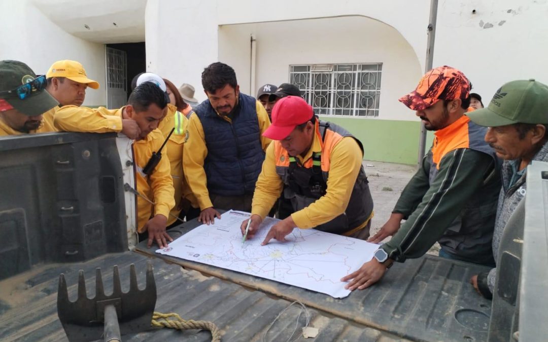 FUERZAS DE TAREA DE LOS 3 ORDENES DE GOBIERNO MANTIENEN LA ATENCIÓN PERMANENTE A INCENDIOS EN EL ESTADO