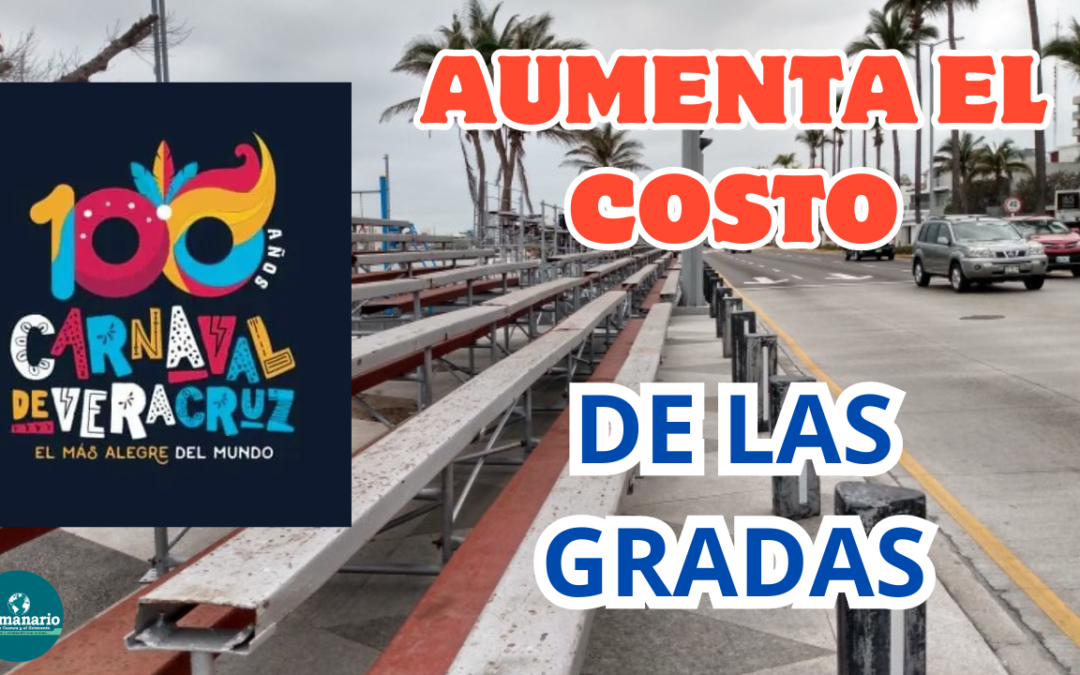 AUMENTA EL COSTO DE GRADA DE CARNAVAL