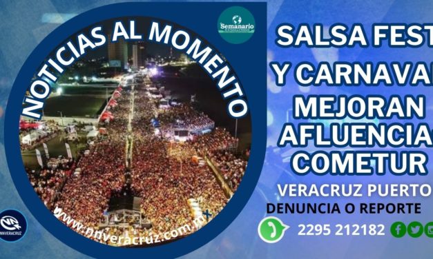 SALSA FEST Y CARNAVAL EN JUNIO AYUDAN A MEJORAR AFLUENCIA EN VERANO: COMETUR