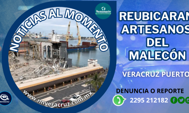 REUBICARAN A LOS ARTESANOS DEL MALECÓN