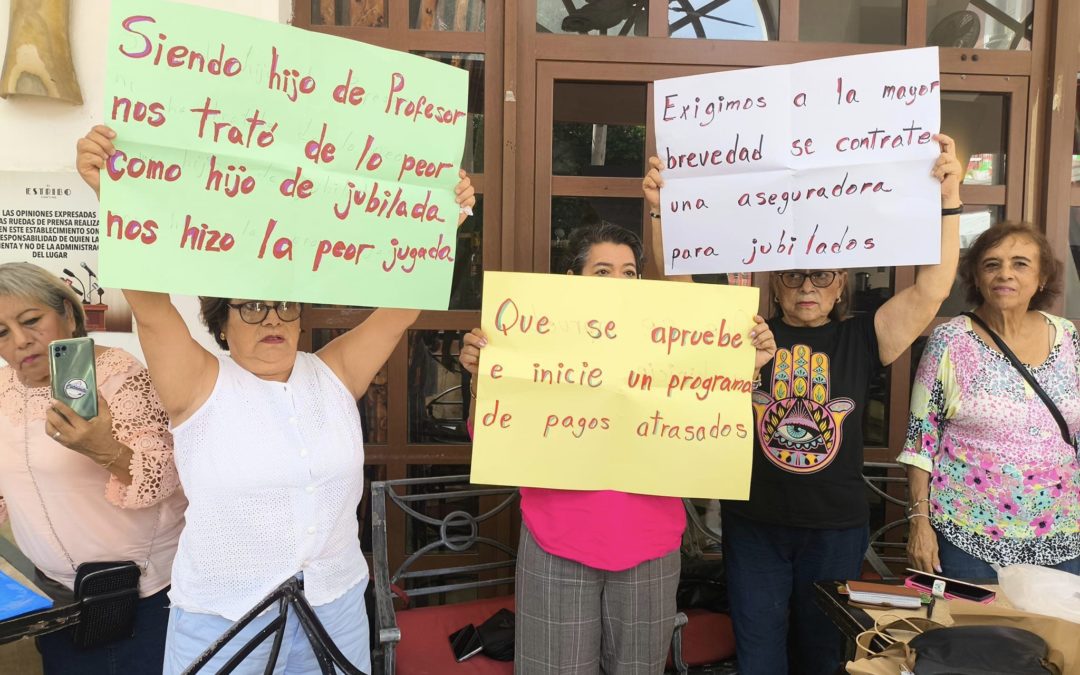 ?JUBILADOS Y PENSIONADOS DENUNCIARÁN PENALMENTE AL GOBERNADOR CUITLAHUAC GARCIA