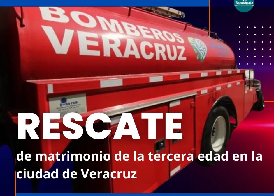 ?OPORTUNA INTERVENCIÓN DE BOMBEROS SALVA LA VIDA DE MATRIMONIO