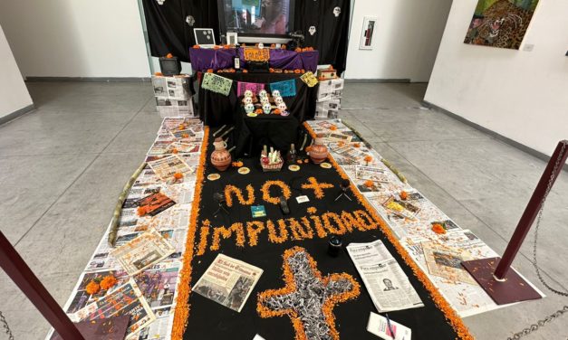 ### Honrando la Memoria: Altar de Muertos para Periodistas Caídos en Veracruz