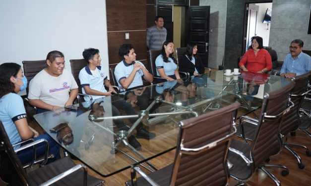 ?ALCALDESA Y EDILES RECIBEN VISITA ACADÉMICA DE ALUMNOS DEL BACHILLERATO CEST