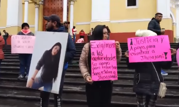 FAMILIARES Y AMIGOS EXIGEN A LAS AUTORIDADES ESTATALES DE VERACRUZ, AGILICEN LA BÚSQUEDA DE JHOSAJANI RUBI Y OSWALDO RAMIREZ DESAPARECIDOS