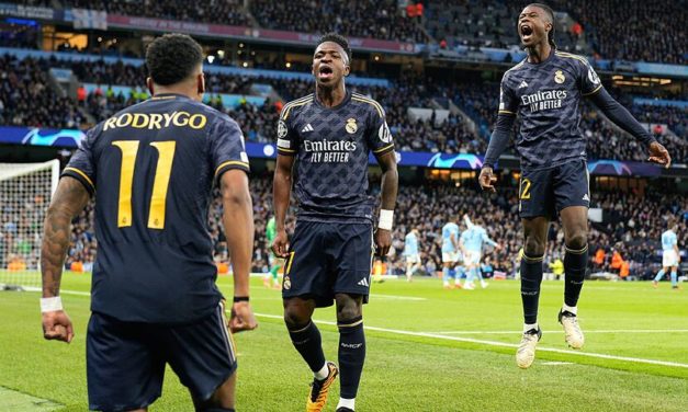 Real Madrid vence 3-2 al Manchester City en un emocionante duelo europeo