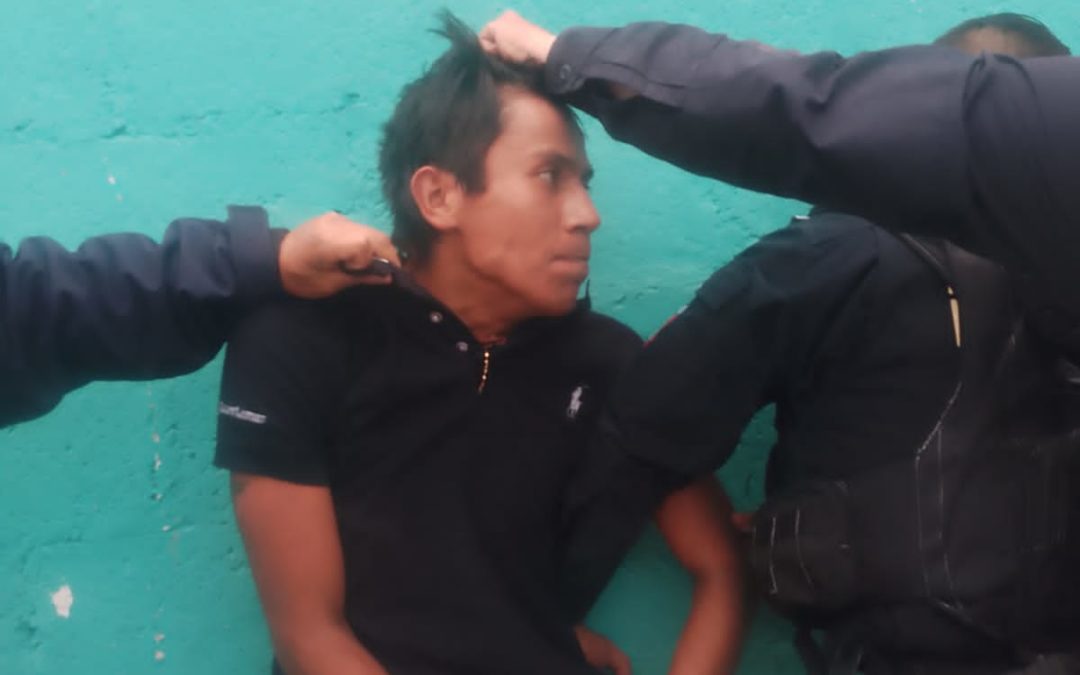 ? DETIENE LADRÓN LA POLICÍA MUNICIPAL DE HUATUSCO