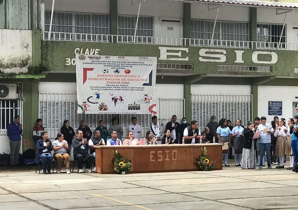 En San Andrés Tuxtla realizan Encuentro de Escoltas en Etapa de Zona.