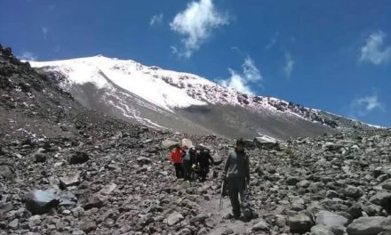 Muere alpinista tras accidentarse en la cara Norte del Volcán Pico de Orizaba