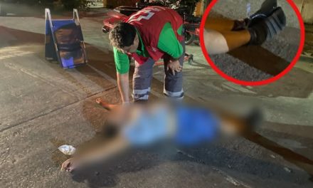 Abandonan a mujer con los pies atados en #Acayucan.