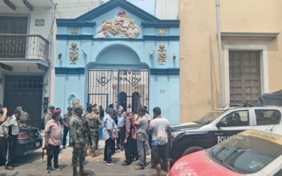 En cuestión de horas Masones recuperan su edificio que había sido invadido