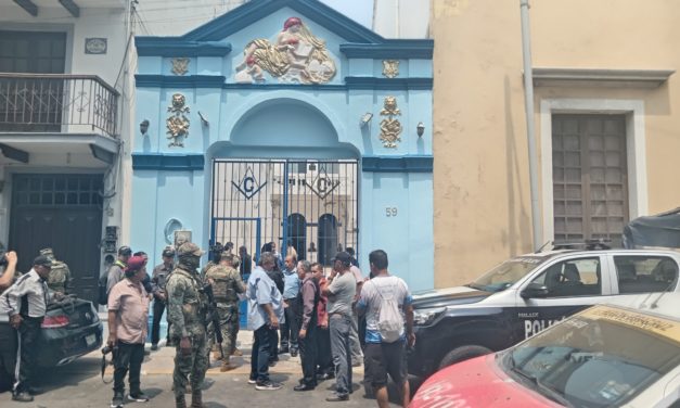 En cuestión de horas Masones recuperan su edificio que había sido invadido