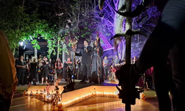 El Brujo Mayor celebra 13 años de la Misa Negra en Catemaco