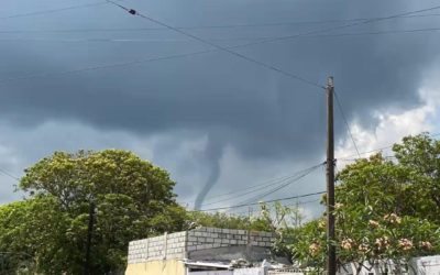 Registran tornado en Lerdo de Tejada