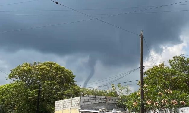 Registran tornado en Lerdo de Tejada