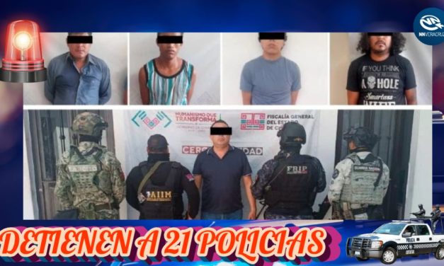 🚨𝐃𝐄𝐓𝐈𝐄𝐍𝐄𝐍 𝐀 𝟐𝟏 𝐏𝐎𝐋𝐈𝐂𝐈𝐀𝐒, 𝐔𝐍 𝐂𝐎𝐌𝐀𝐍𝐃𝐀𝐍𝐓𝐄 𝐘 𝐀 𝐂𝐔𝐀𝐓𝐑𝐎 𝐏𝐑𝐄𝐒𝐔𝐍𝐓𝐎𝐒 𝐃𝐄𝐋𝐈𝐍𝐂𝐔𝐄𝐍𝐓𝐄𝐒
