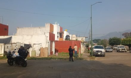 UNA PERSONA FUE ARREBATADA DE LA VIDA VIOLENTAMENTE EN INFONAVIT DE CASAS HOMEX C EN CORDOBA, VERACRUZ.