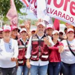 Con Morena habrá más programas sociales en Alvarado: Polo Deschamps