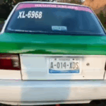ABANDONAN TAXI EN XALAPA