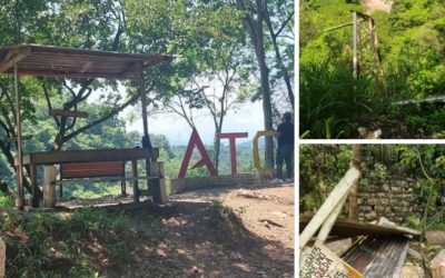 🚨 Lamentablemente tenemos que informar que el mirador de la cascada de Atoyac fue víctima de un robo.
