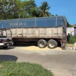 Intentan robar cargamento de maíz asegurado en #Minatitlán