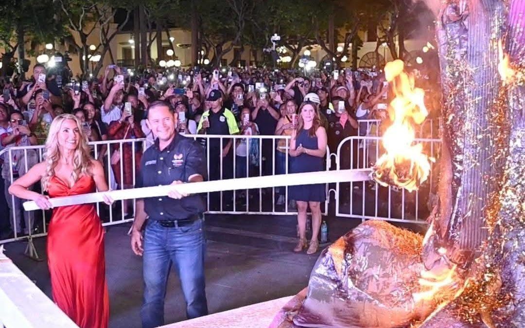 CON LA QUEMA DEL MAL HUMOR ARRANCAN FIESTA DEL CARNAVAL