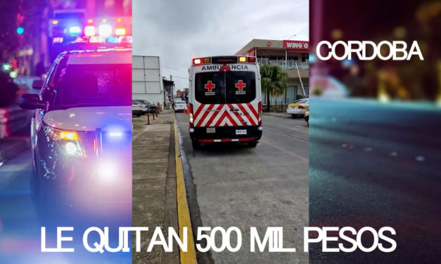 LE ROBAN 500  MIL PESOS AL SALIR DEL BANCO (VIDEO)