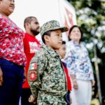 Alcaldesa de San Andrés Tuxtla y Directora del DIF Municipal asisten a ceremonia del programa “Soldado por un Día”.