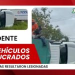 FUERTE ACCIDENTE FRENTE AL BATALLÓN DEL LENCERO