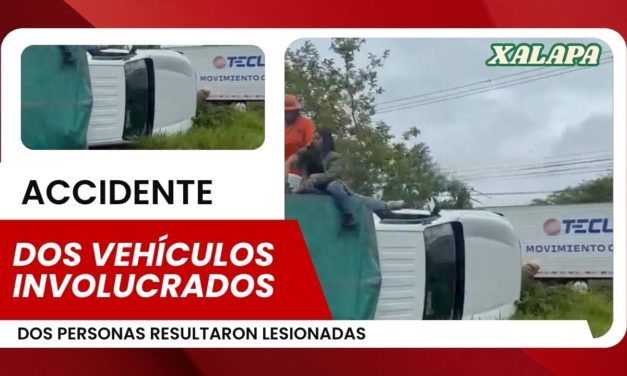 FUERTE ACCIDENTE FRENTE AL BATALLÓN DEL LENCERO