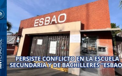 𝐂𝐎𝐍𝐓𝐈𝐍𝐔𝐀 𝐒𝐈𝐍 𝐂𝐋𝐀𝐒𝐄𝐒 𝐋𝐀 𝐄𝐒𝐂𝐔𝐄𝐋𝐀 𝐒𝐄𝐂𝐔𝐍𝐀𝐃𝐀𝐑𝐈𝐀 𝐘 𝐃𝐄 𝐁𝐀𝐂𝐇𝐈𝐋𝐋𝐄𝐑𝐄𝐒 «𝐄𝐒𝐁𝐀𝐎»