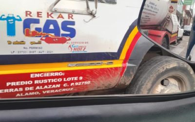 GASERA POBLANA TRABAJA DE FORMA ILEGAL EN VERACRUZ Y SIN PROTOCOLOS DE SEGURIDAD