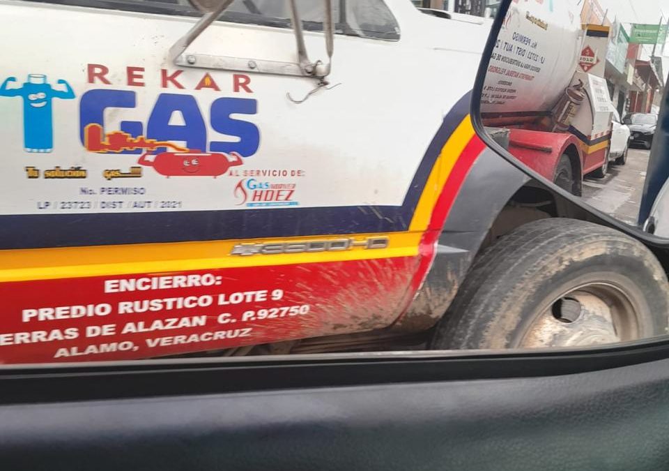 GASERA POBLANA TRABAJA DE FORMA ILEGAL EN VERACRUZ Y SIN PROTOCOLOS DE SEGURIDAD