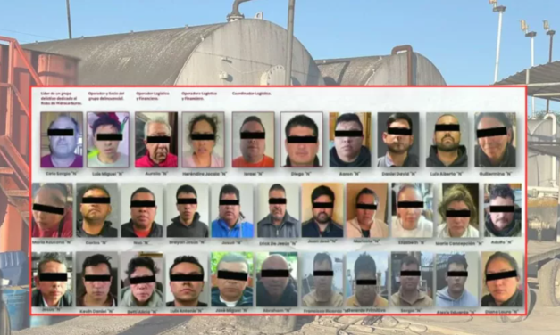 🚨 Más de 30 detenidos en impresionante operativo contra red de robo de combustible