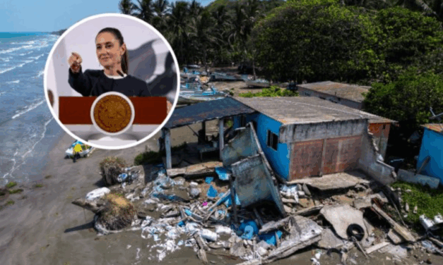 ? Sheinbaum instruye a la Marina revisar pérdida de playas en Alvarado