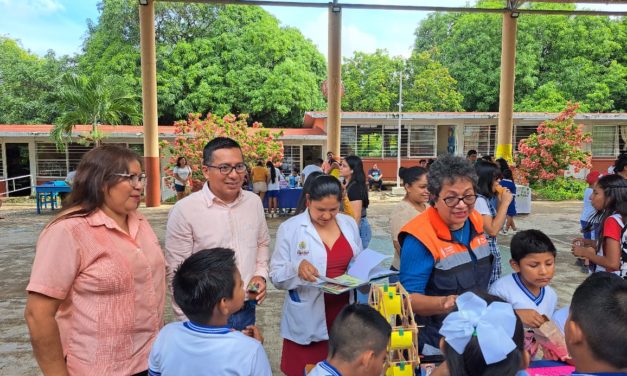Certifican a la Escuela Primaria Lázaro Cárdenas Turno Vespertino como Escuela Promotora de la Salud