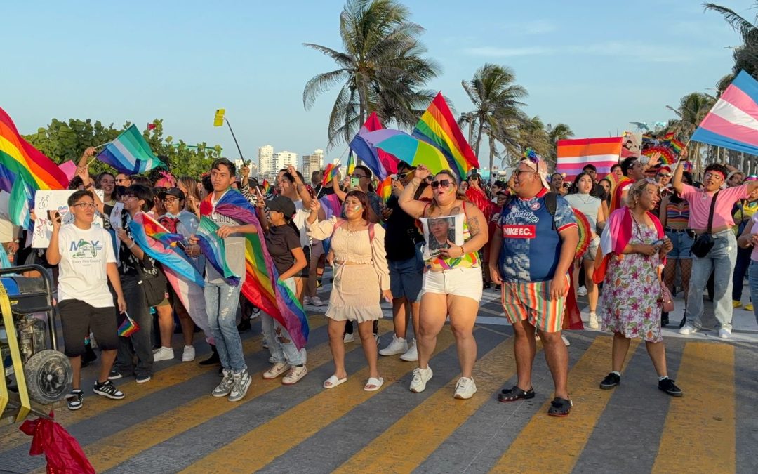 Vale Queen madrina de 14va marcha LGBTQ+ de Veracruz