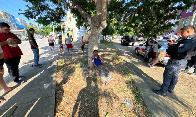 Amarran y golpean a sujeto que intentó abusar sexualmente de niña en Medellín de Bravo