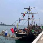 Goleta «Iguala»; otro atractivo que incrementó arribo de visitantes a San Juan de Ulúa
