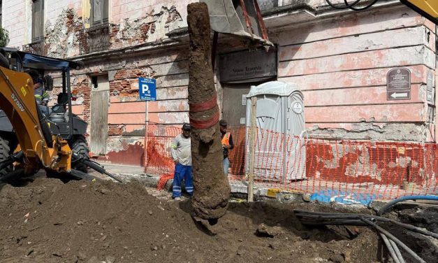 DESCUBREN SEGUNDO CAÑÓN ANTIGUO DURANTE OBRAS DEL CENTRO HISTORICO DE VERACRUZ