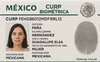 OBLIGATORIO PARA EL 2026 EL CURP BIOMETRICA
