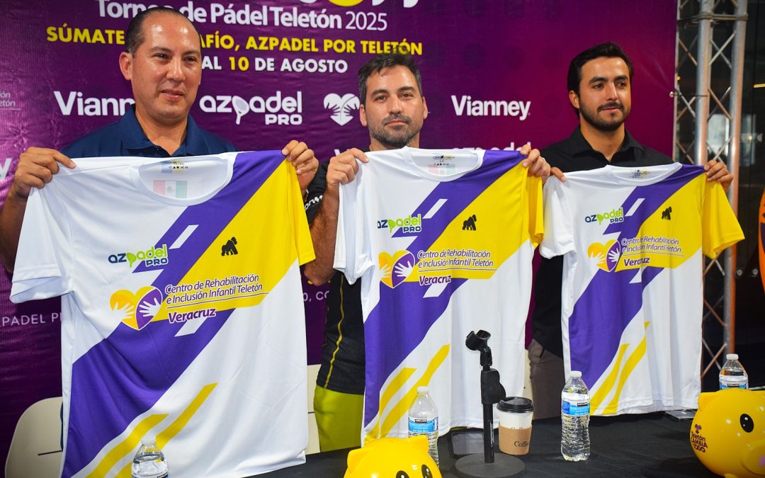 Evento de Padel con causa en apoyo al CRIT Veracruz