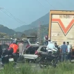 Una dama resulta gravemente lesion4da tras choque entre compacto y tráiler en la Puebla-Córdoba (VIDEO)
