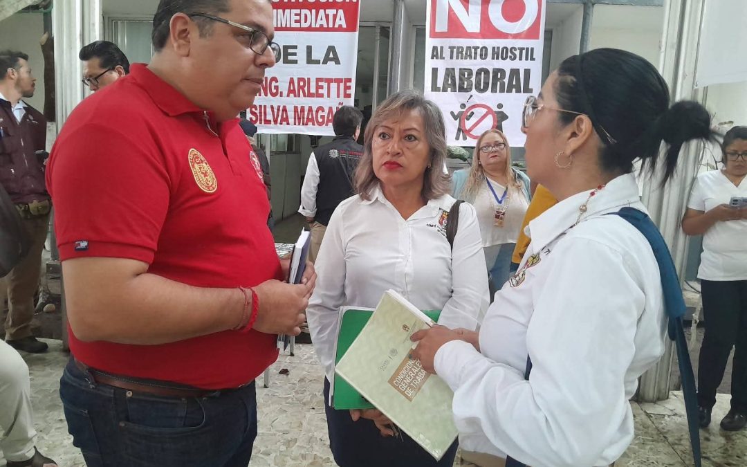 PARO DE LABORES EN JURISDICCIÓN NÚMERO, EXIGEN SU DESTITUCIÓN DE SUPERVISORA