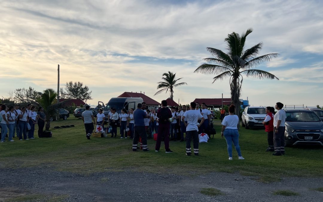 Alvarado sede de evaluación de Técnicos en Urgencias Médicas de Cruz Roja